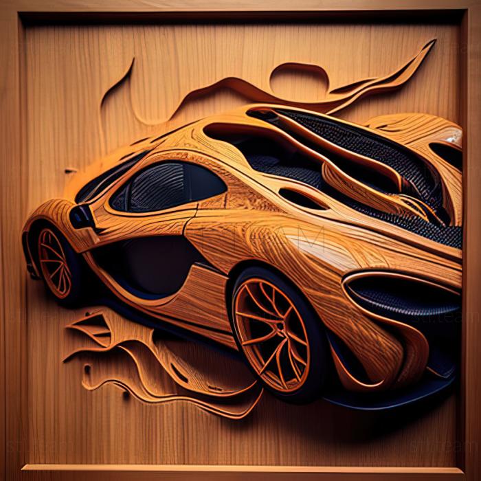 3D модель McLaren P1 (STL)